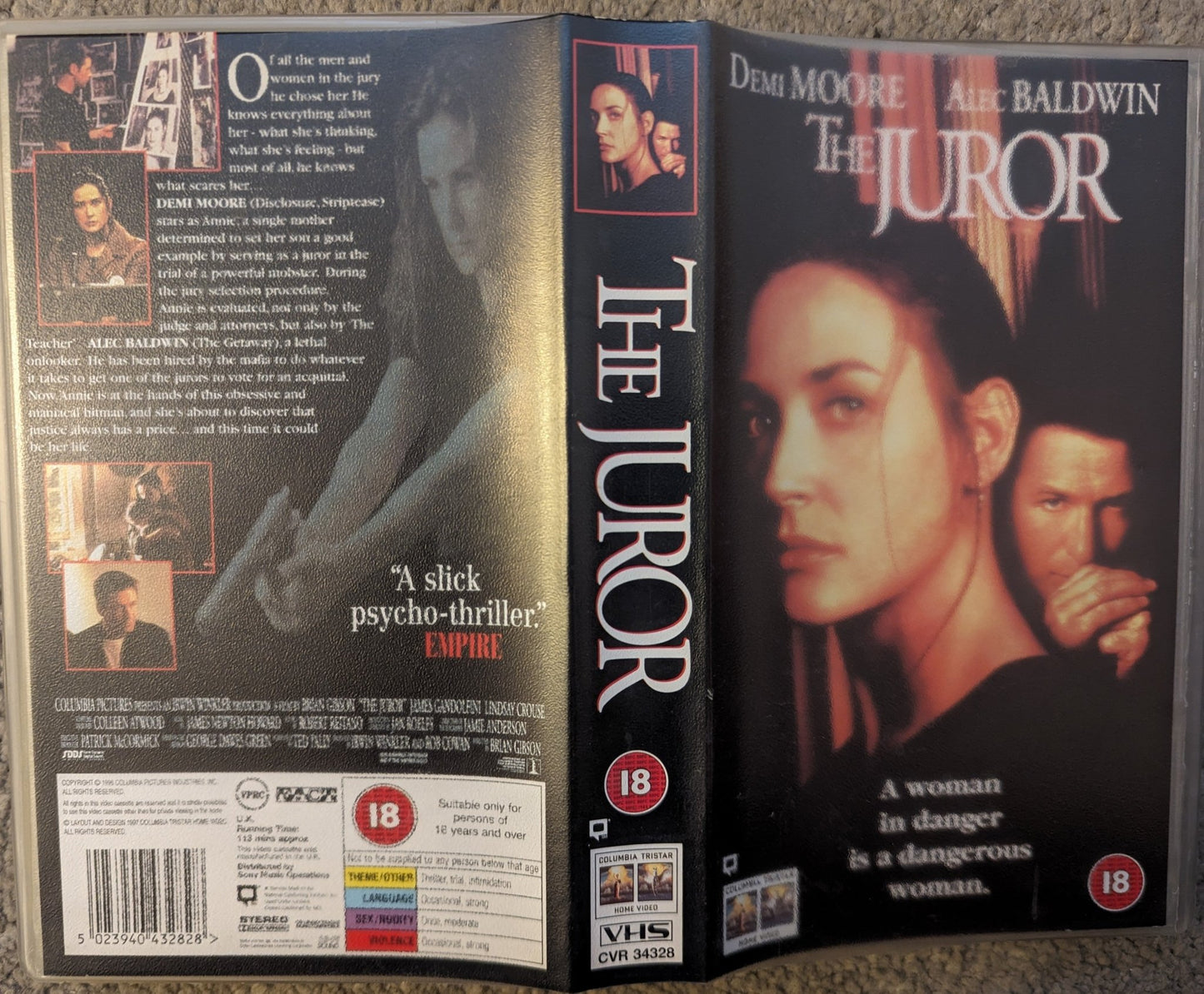 The Juror (1996) VHS Video - Flippin Retro Video Shop