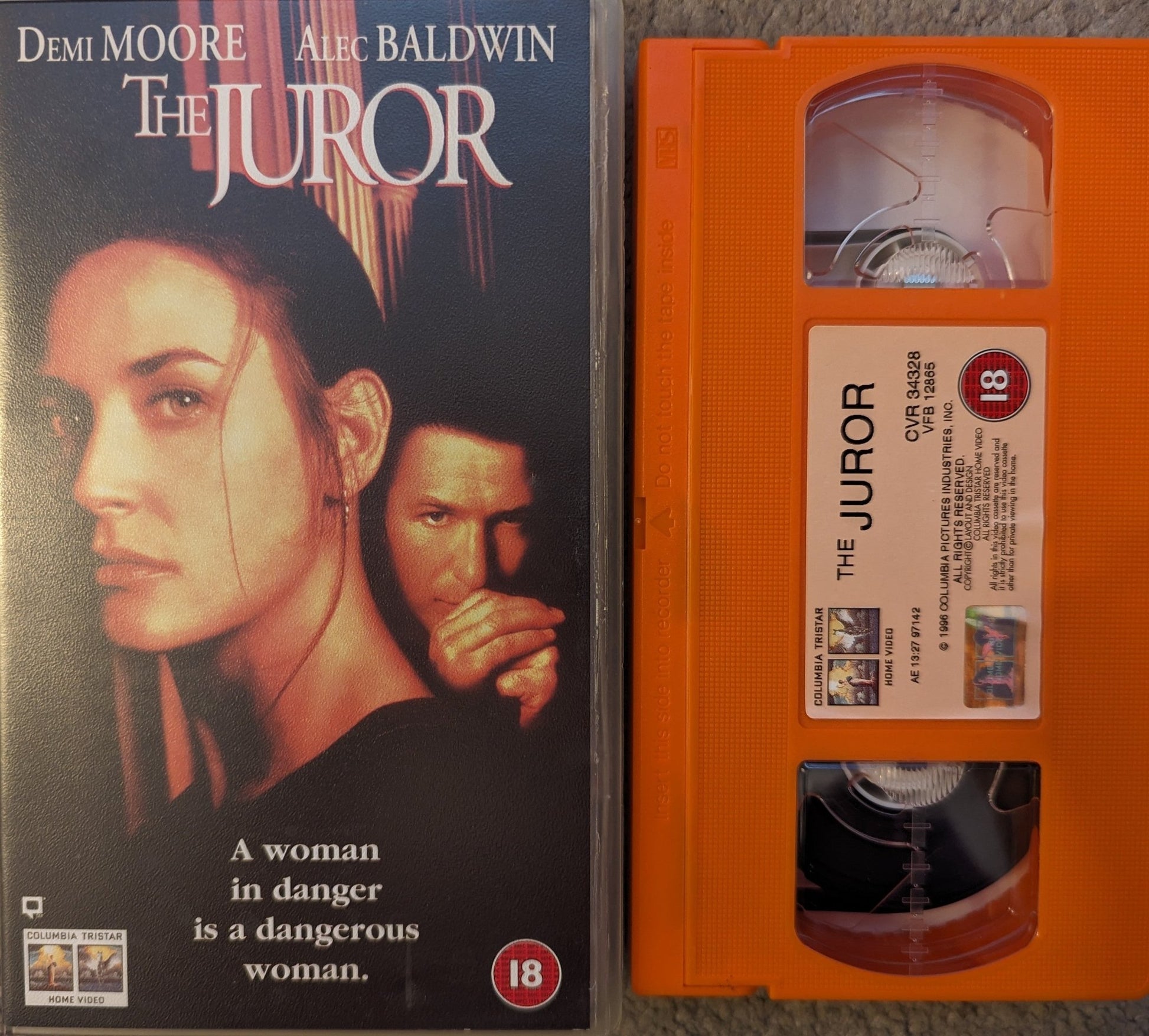 The Juror (1996) VHS Video - Flippin Retro Video Shop