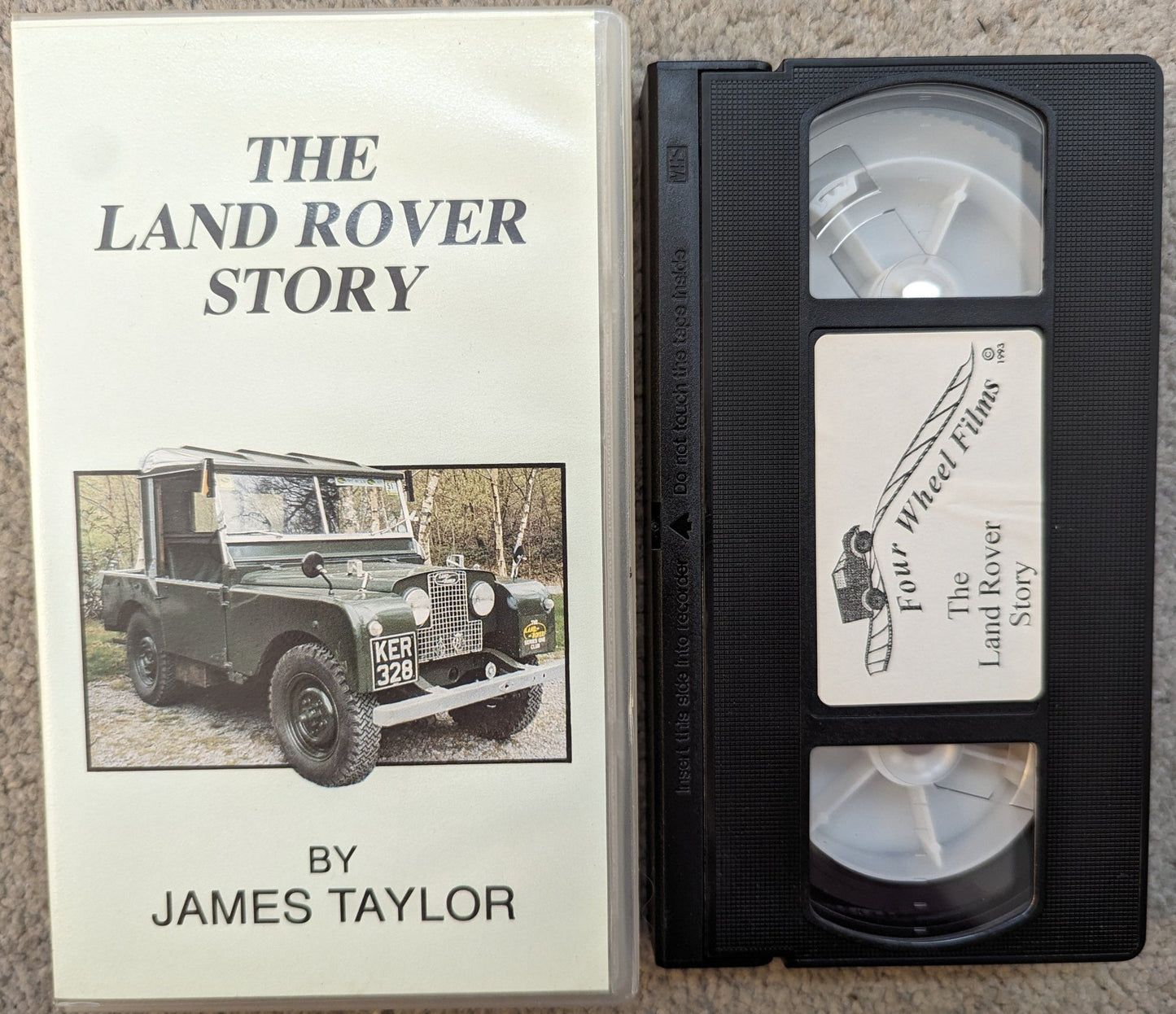 The Land Rover Story VHS Video - Flippin Retro Video Shop