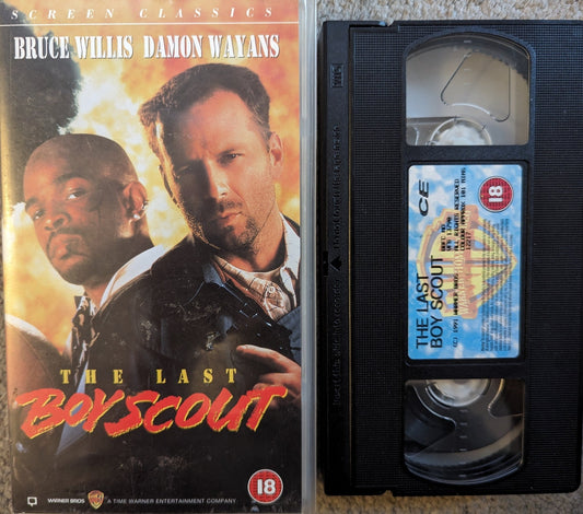 The Last Boy Scout (1991) VHS Video - Flippin Retro Video Shop