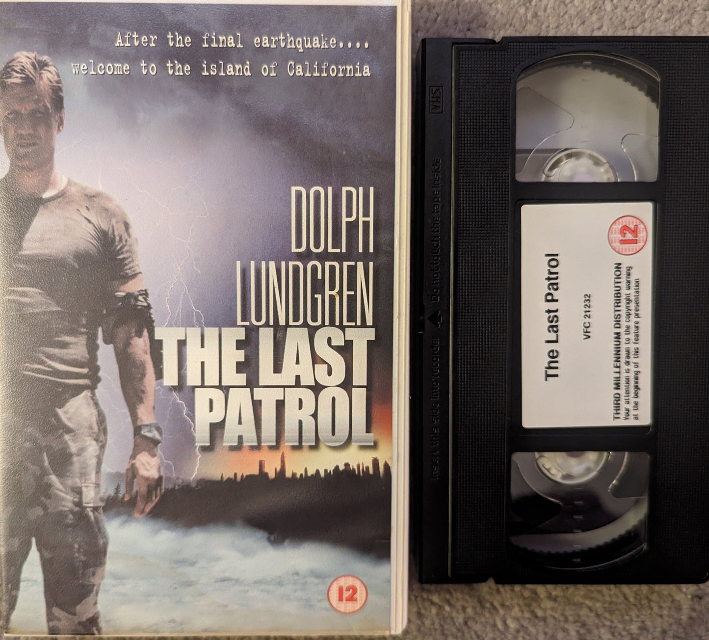 The Last Patrol (2000) VHS Video Ex Rental - Flippin Retro Video Shop