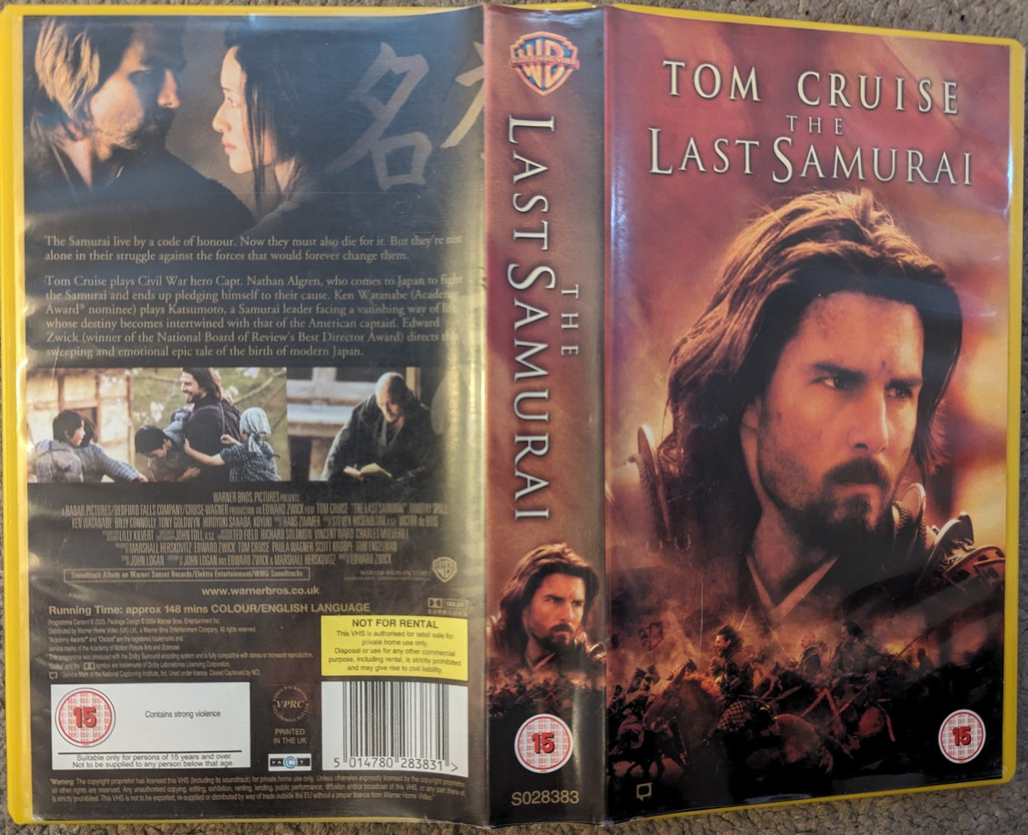 The Last Samurai (2003) VHS Video - Flippin Retro Video Shop