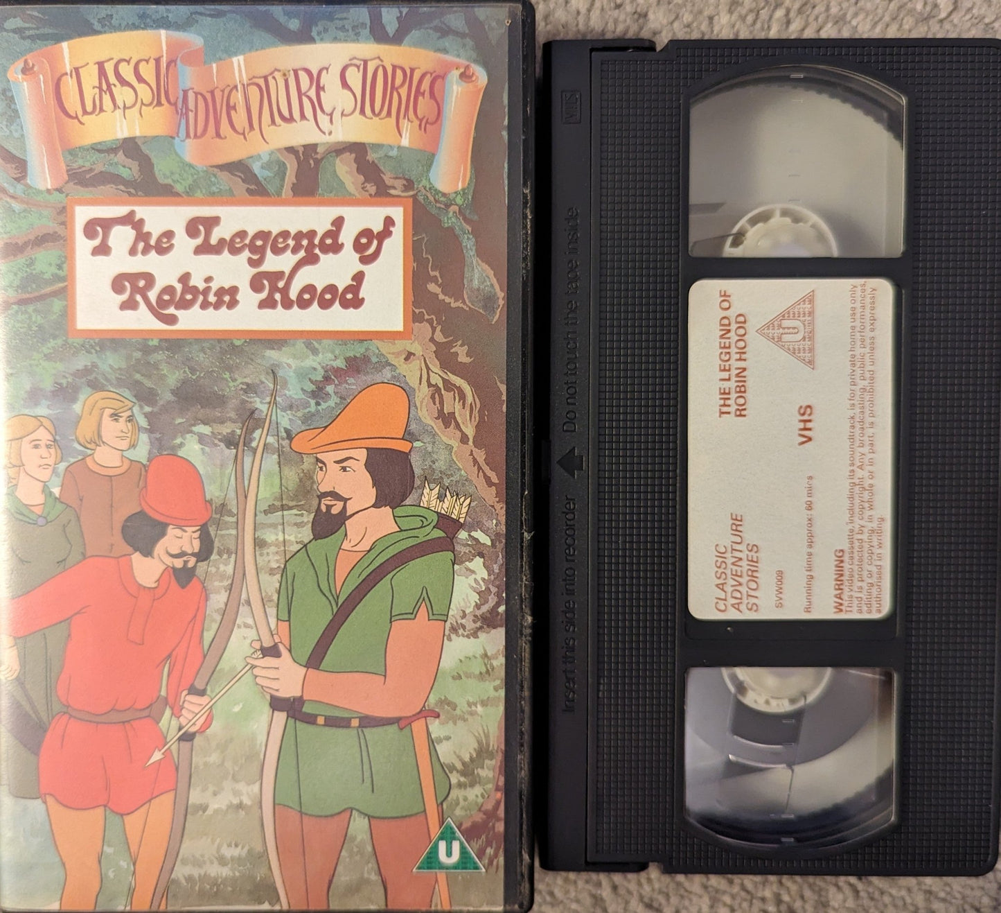 The Legend Of Robin Hood VHS Video - Flippin Retro Video Shop