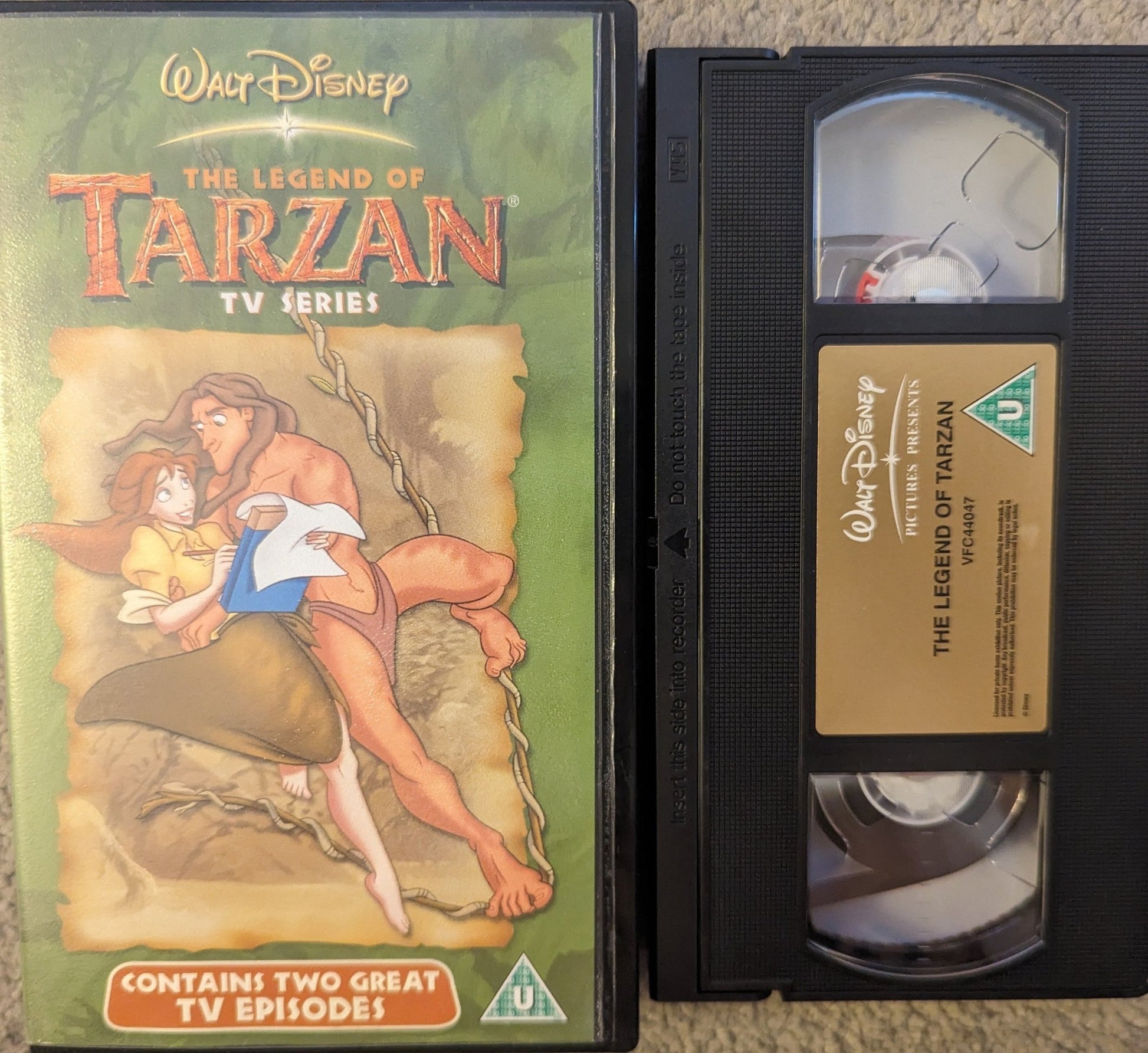 The Legend Of Tarzan TV Series VHS Video - Flippin Retro Video Shop