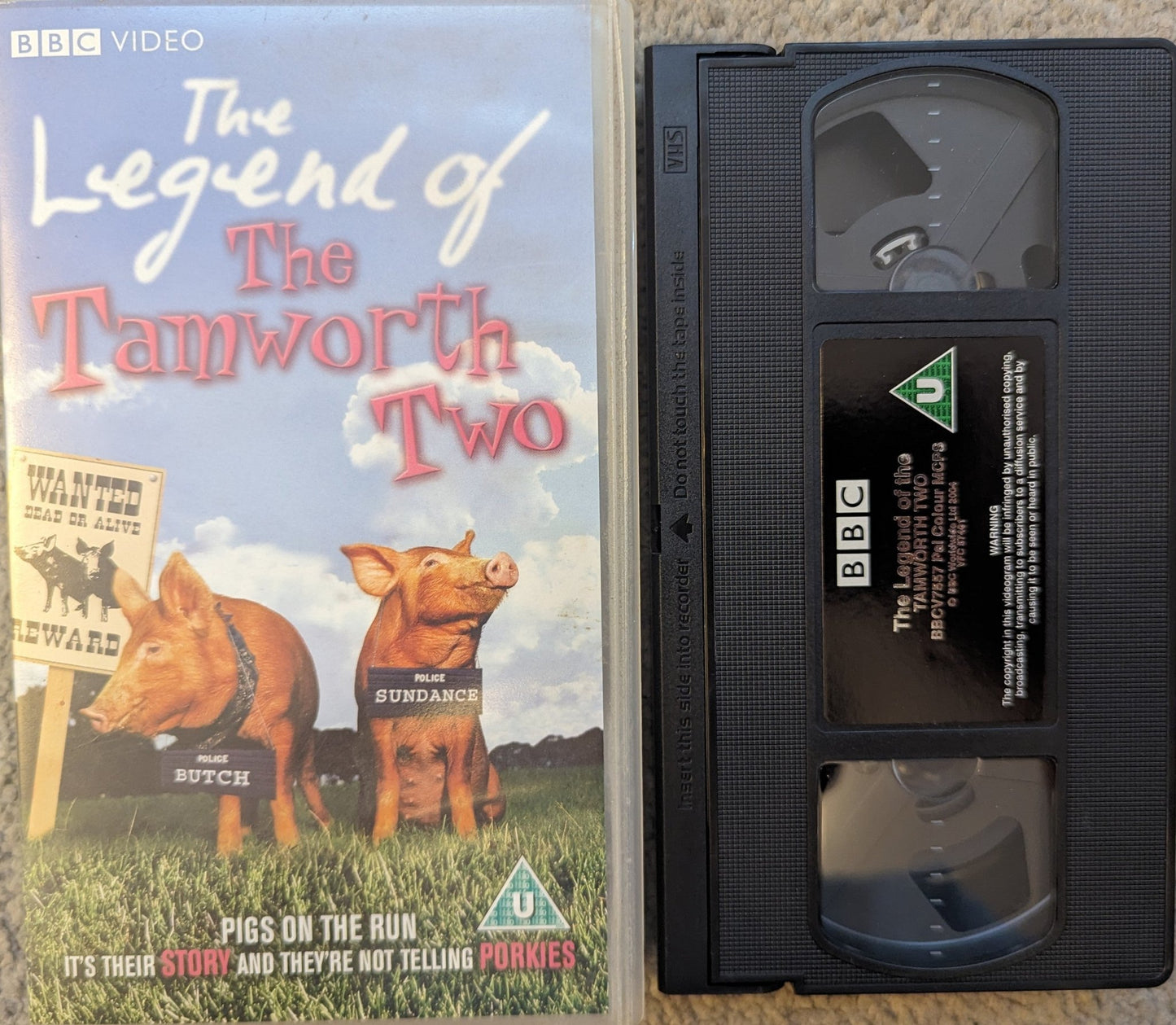 The Legend Of The Tamworth Two (2004) VHS Video - Flippin Retro Video Shop