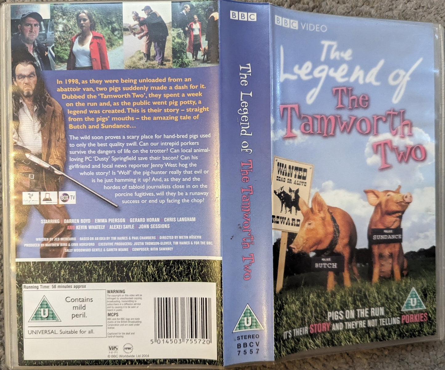 The Legend Of The Tamworth Two (2004) VHS Video - Flippin Retro Video Shop