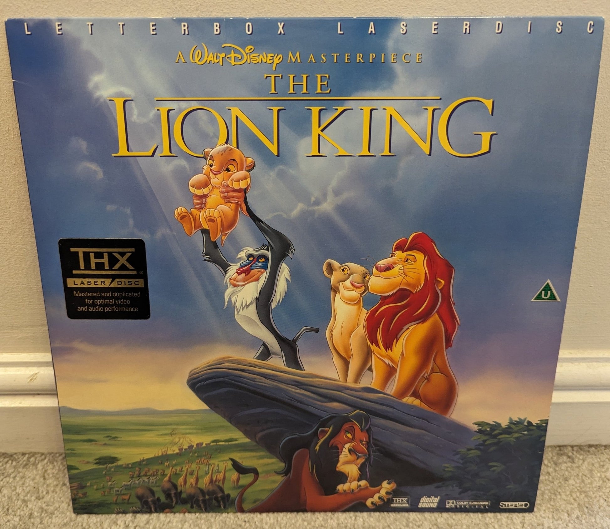 The Lion King (1994) Laserdisc NTSC - Flippin Retro Video Shop