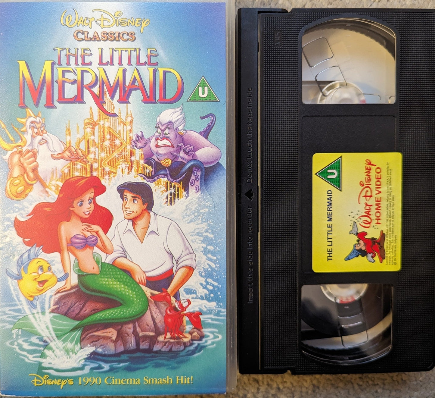 The Little Mermaid (1989) VHS Video - Flippin Retro Video Shop