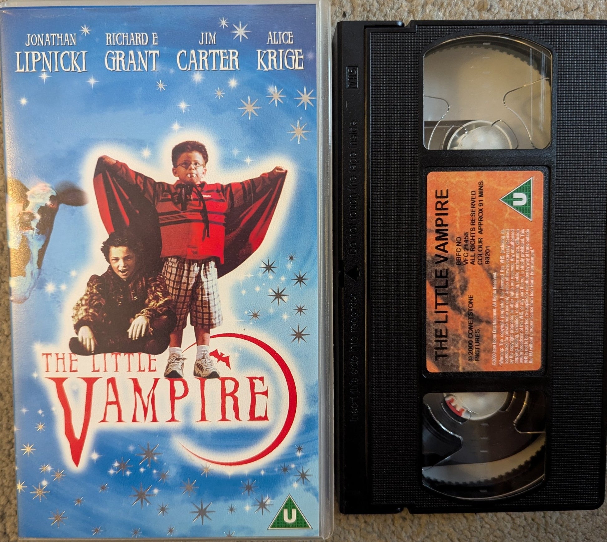 The Little Vampire (2000) VHS Video - Flippin Retro Video Shop