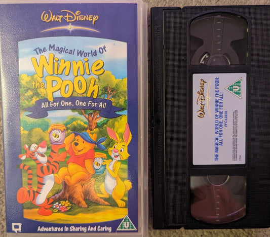 The Magical World Of Winnie The Pooh VHS Video - Flippin Retro Video Shop