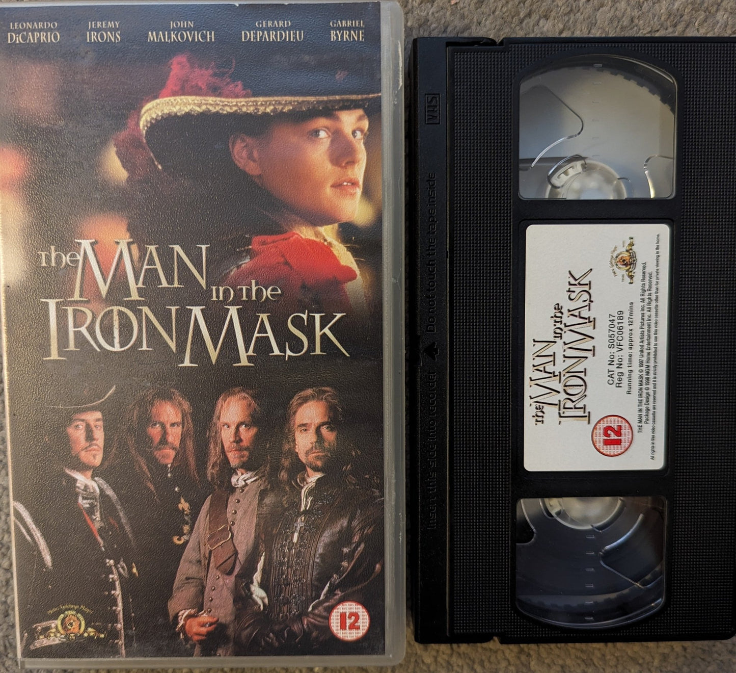 The Man In The Iron Mask (1998) VHS Video - Flippin Retro Video Shop