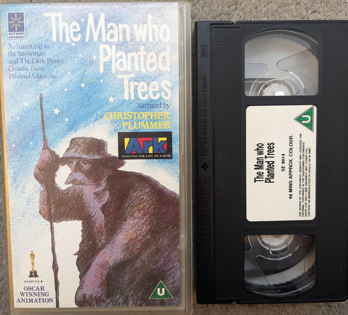 The Man Who Planted Trees VHS Video - Flippin Retro Video Shop