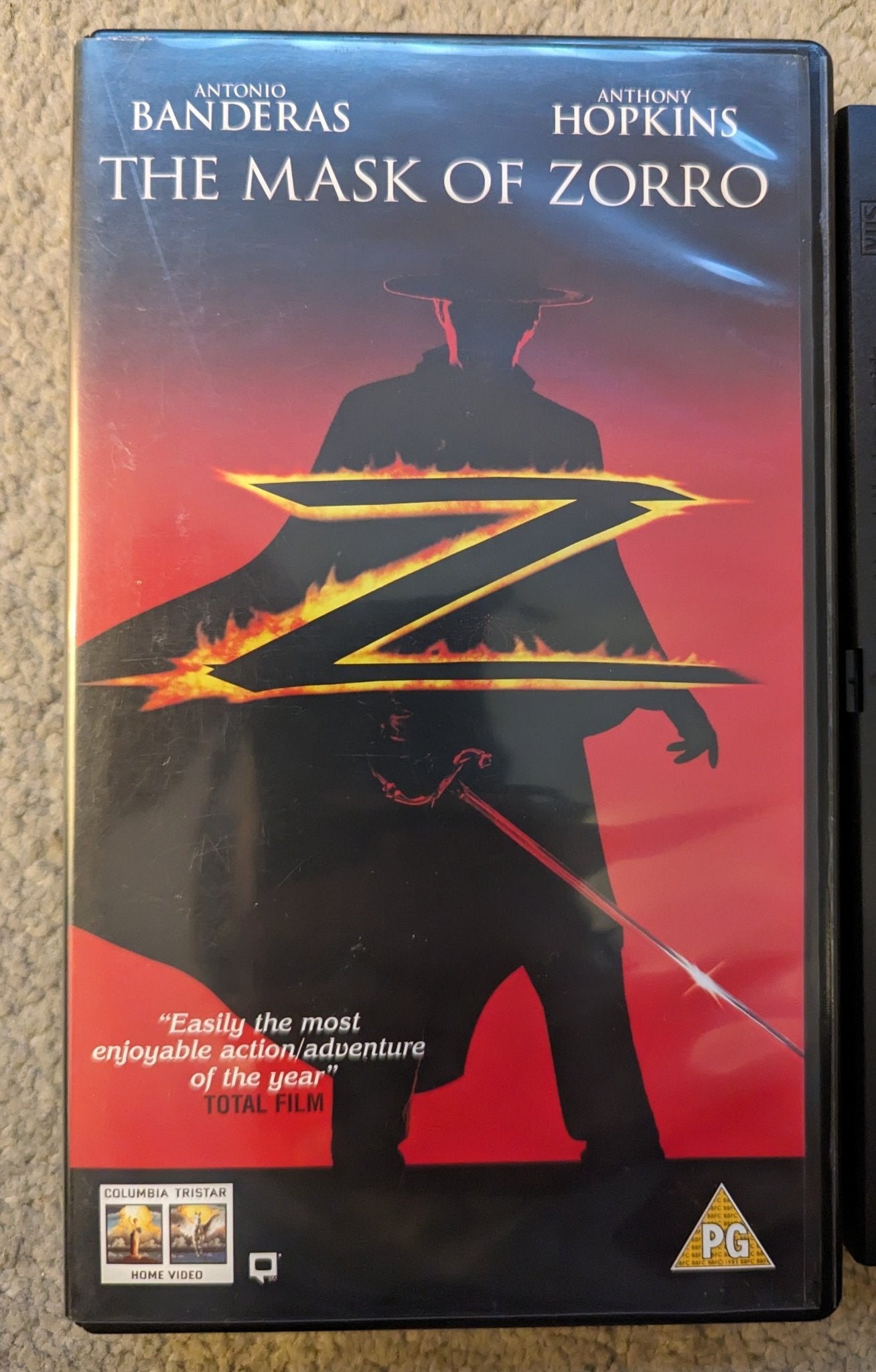 The Mask Of Zorro (1998) VHS Video - Flippin Retro Video Shop