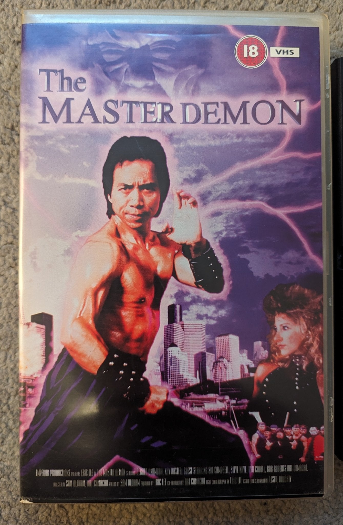 The Master Demon (1991) VHS Video Ex Rental - Flippin Retro Video Shop