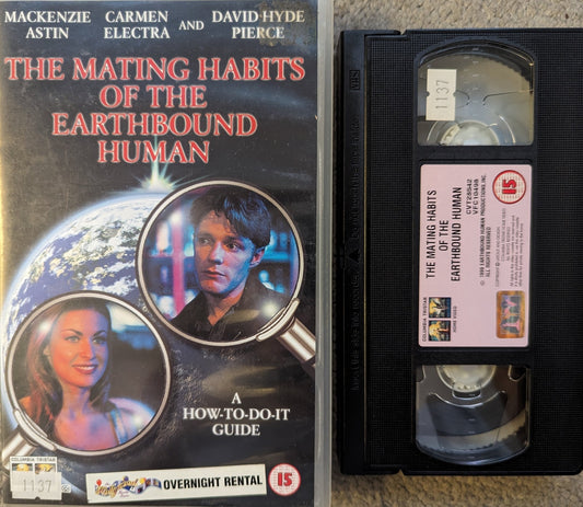 The Mating Habits Of The Earthbound Human (1999) VHS Video Ex Rental - Flippin Retro Video Shop