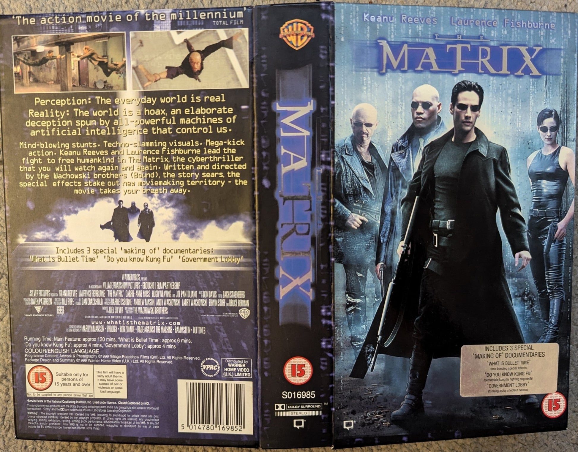 The Matrix (1999) VHS Video - Flippin Retro Video Shop