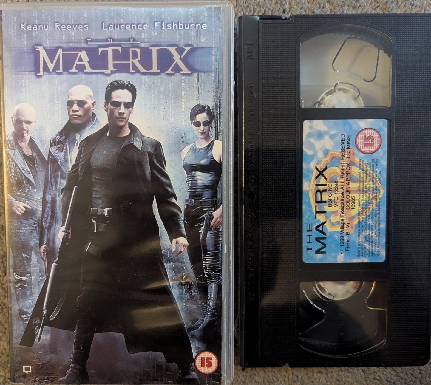 The Matrix (1999) VHS Video *Sealed* - Flippin Retro Video Shop