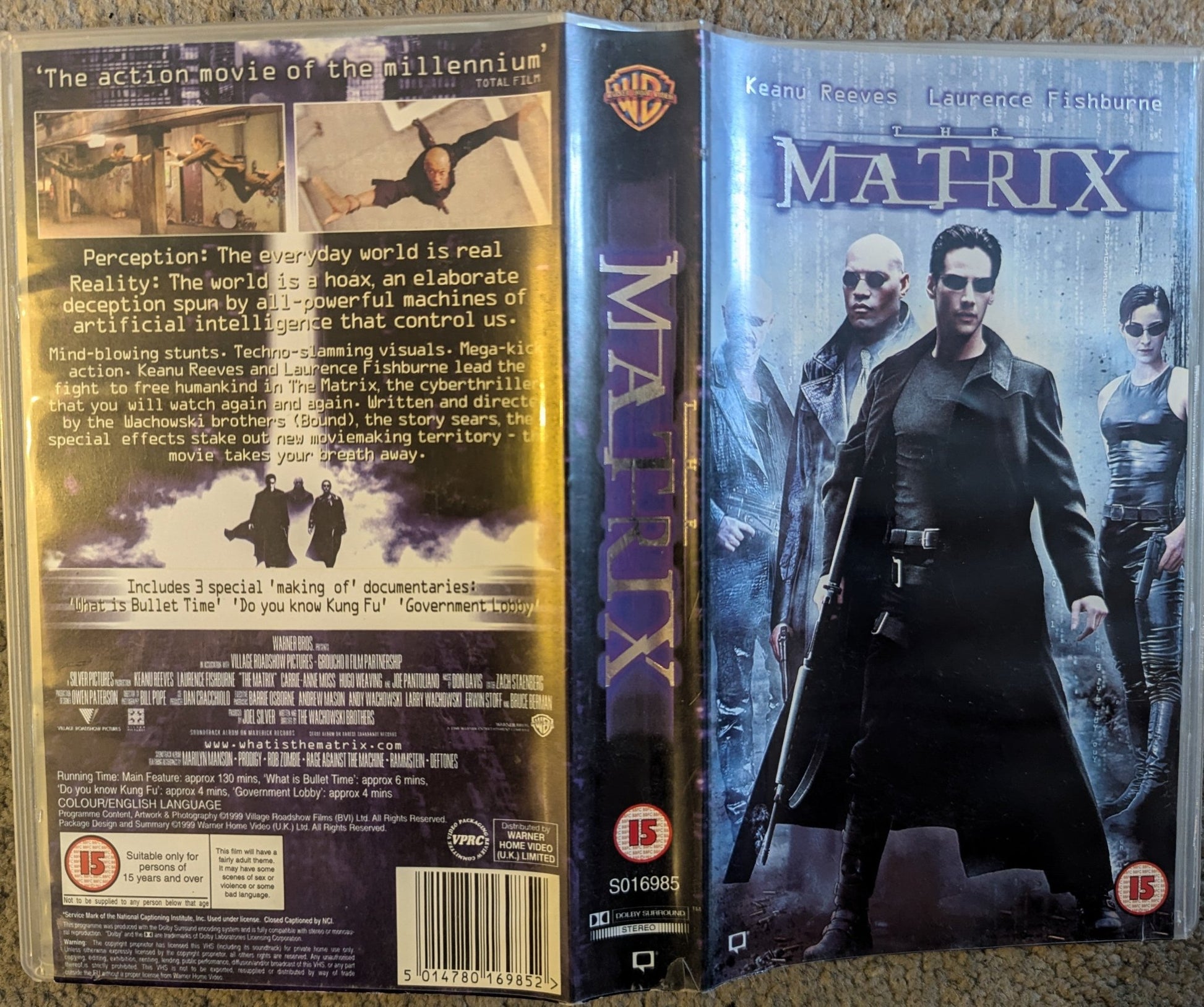 The Matrix (1999) VHS Video *Sealed* - Flippin Retro Video Shop