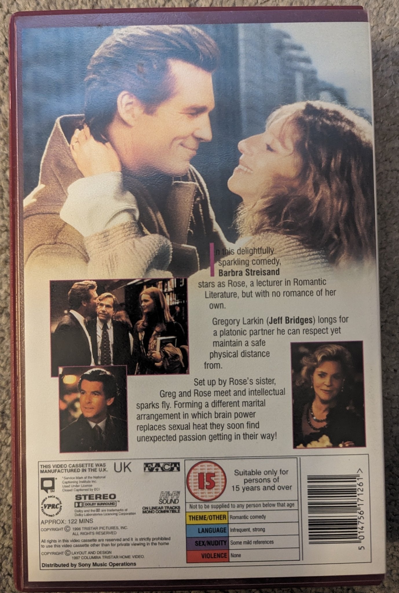 The Mirror Has Two Faces (1996) VHS Video Ex Rental - Flippin Retro Video Shop