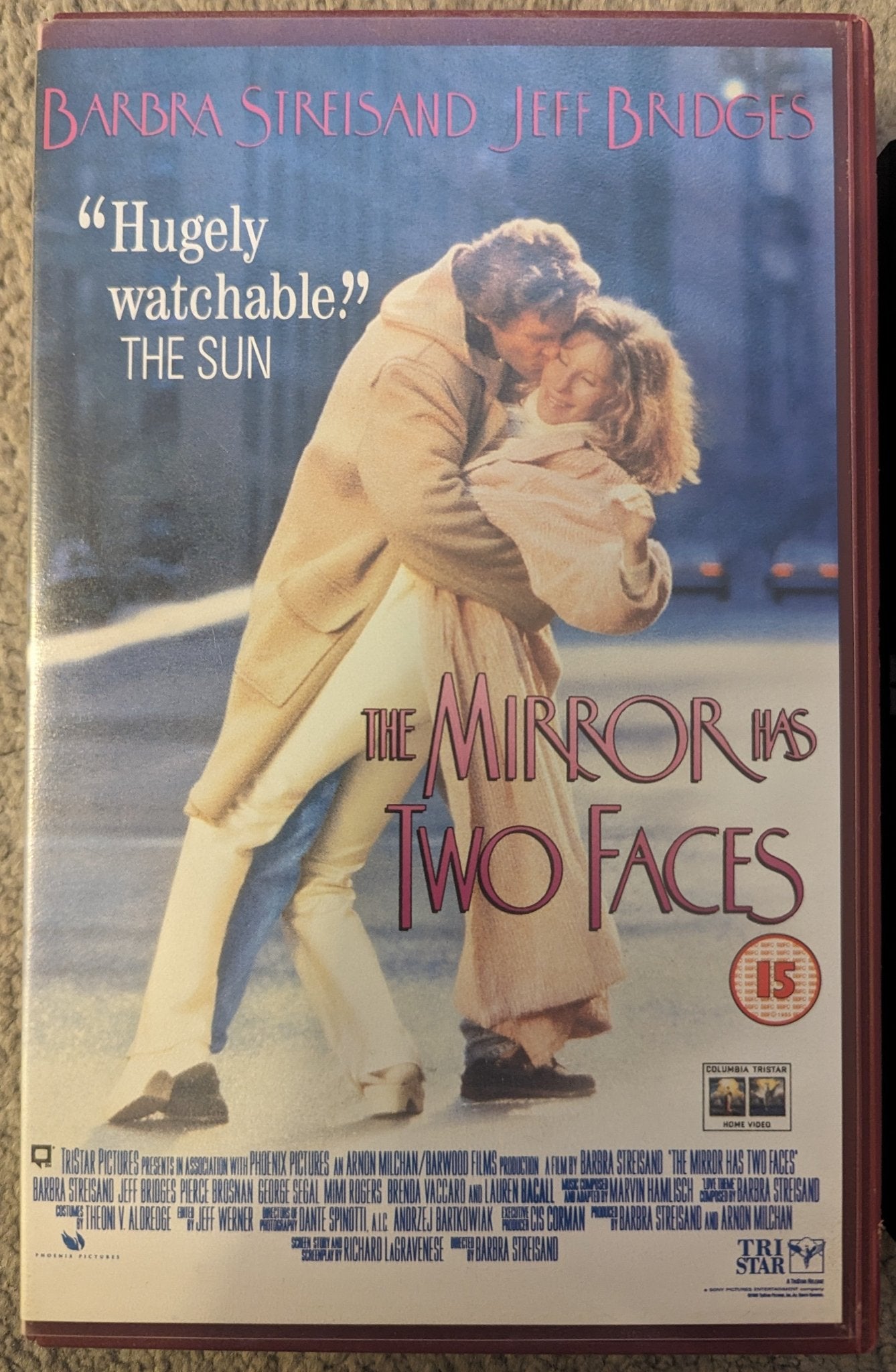 The Mirror Has Two Faces (1996) VHS Video Ex Rental - Flippin Retro Video Shop