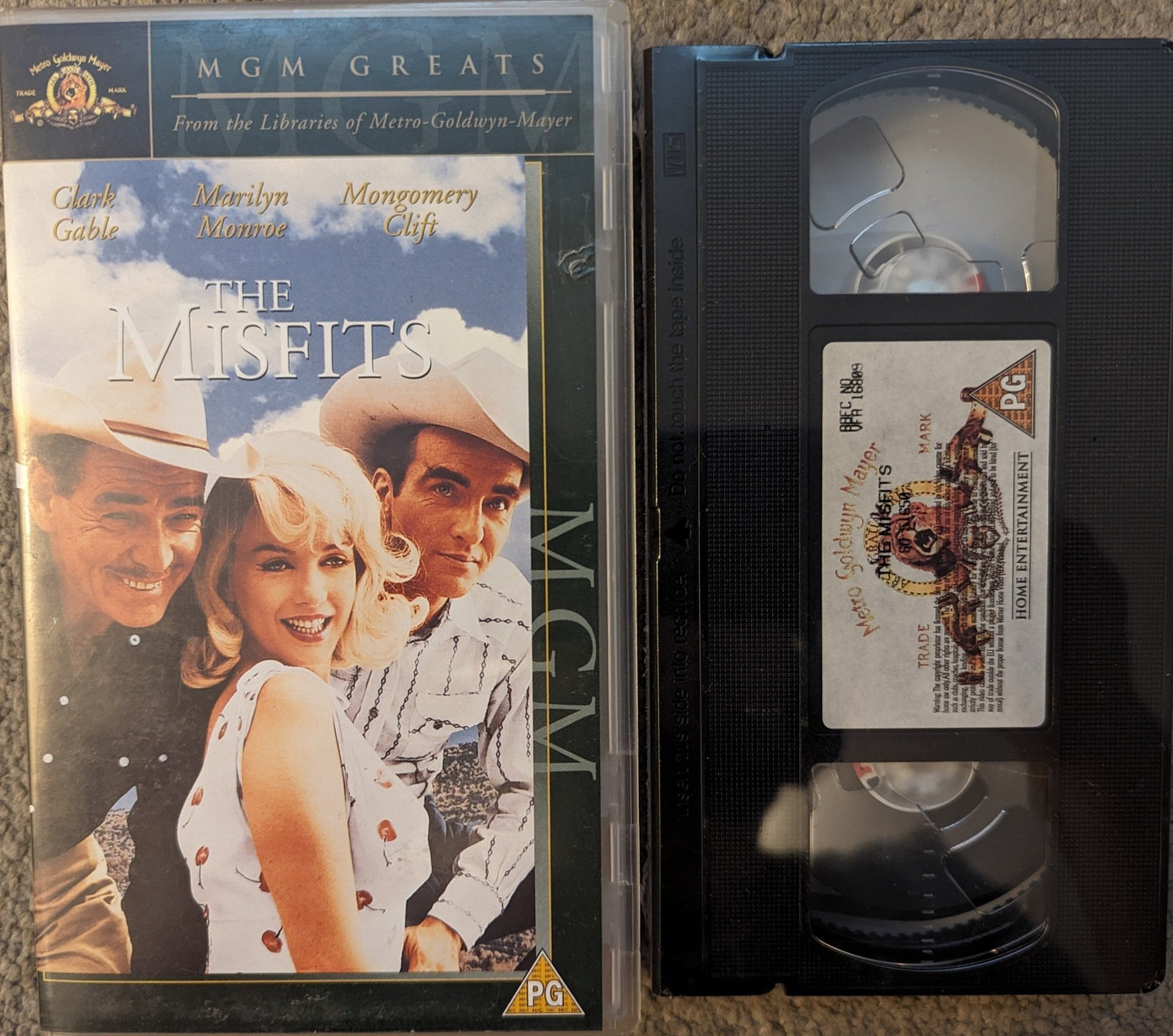 The Misfits (1961) VHS Video *Sealed* - Flippin Retro Video Shop