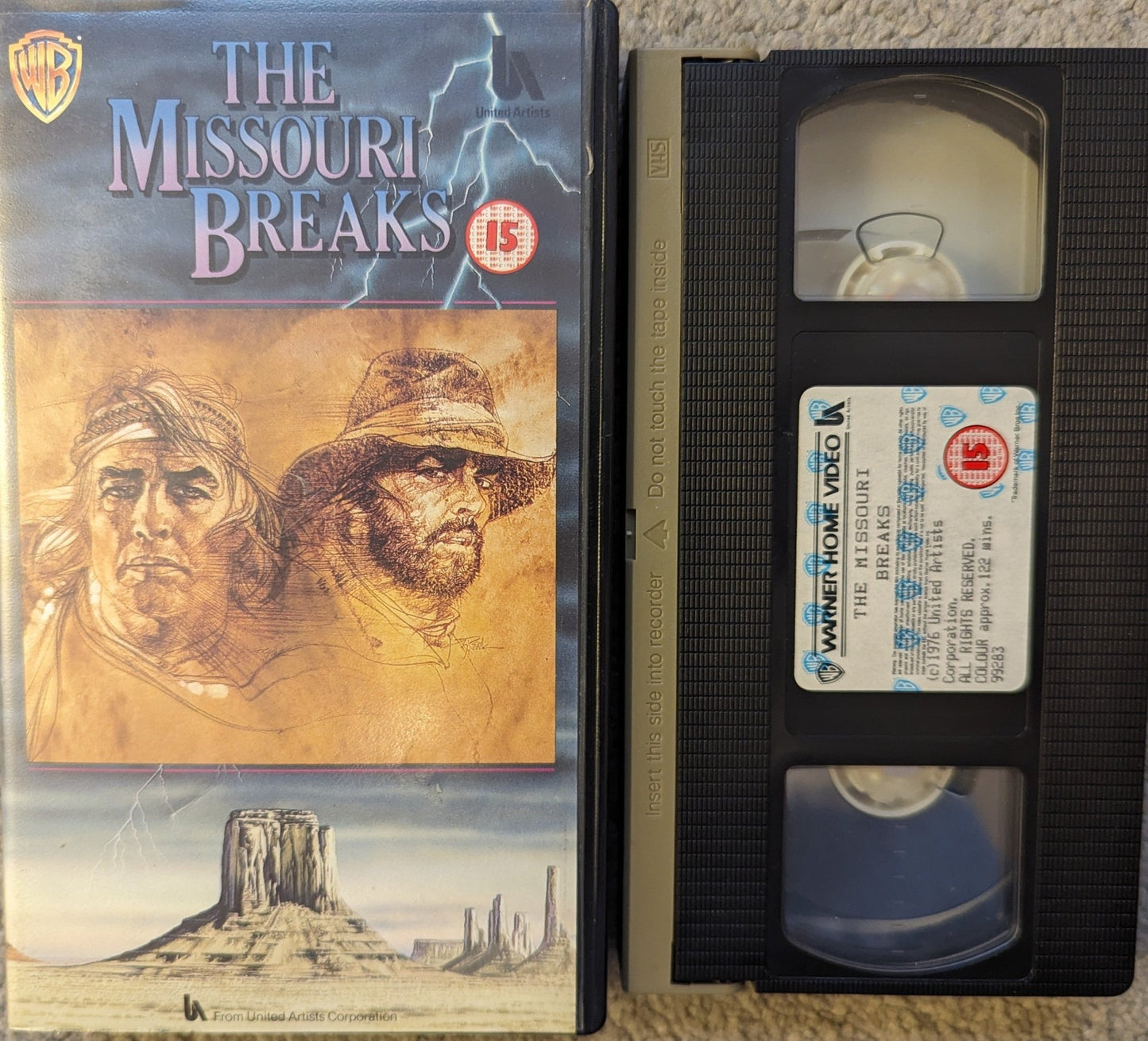 The Missouri Breaks (1976) VHS Video - Flippin Retro Video Shop