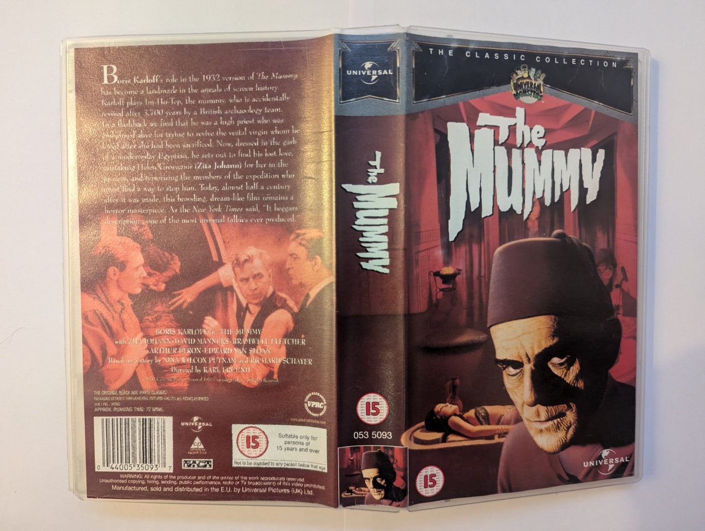 The Mummy (1959) VHS Video - Flippin Retro Video Shop