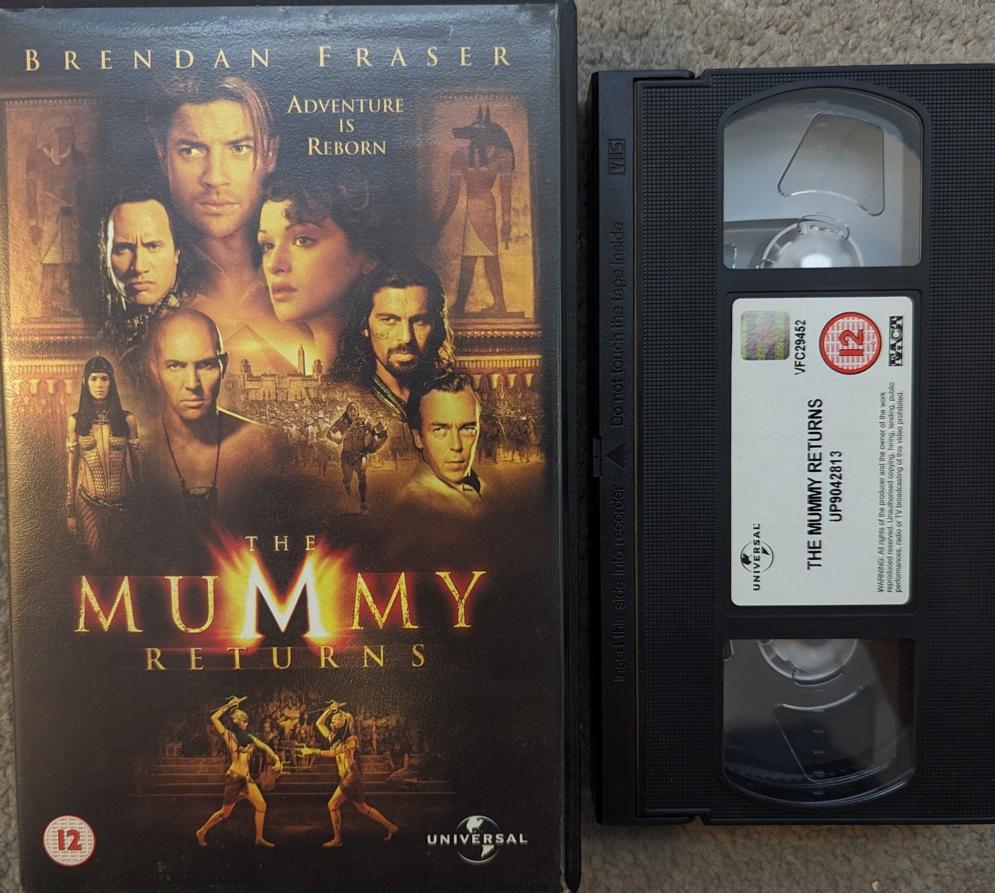 The Mummy (1999) VHS Video Ex Rental - Flippin Retro Video Shop