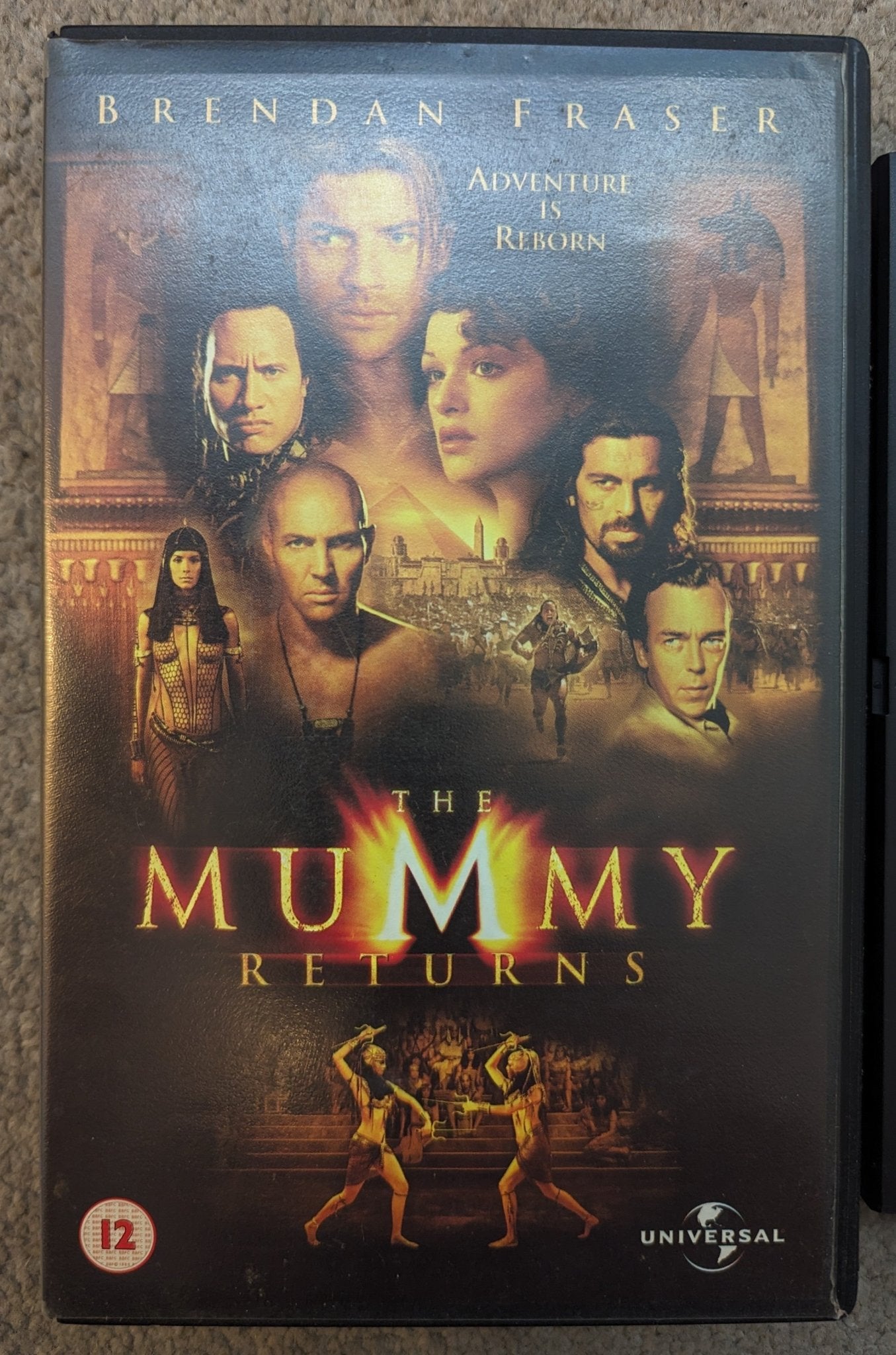 The Mummy (1999) VHS Video Ex Rental - Flippin Retro Video Shop