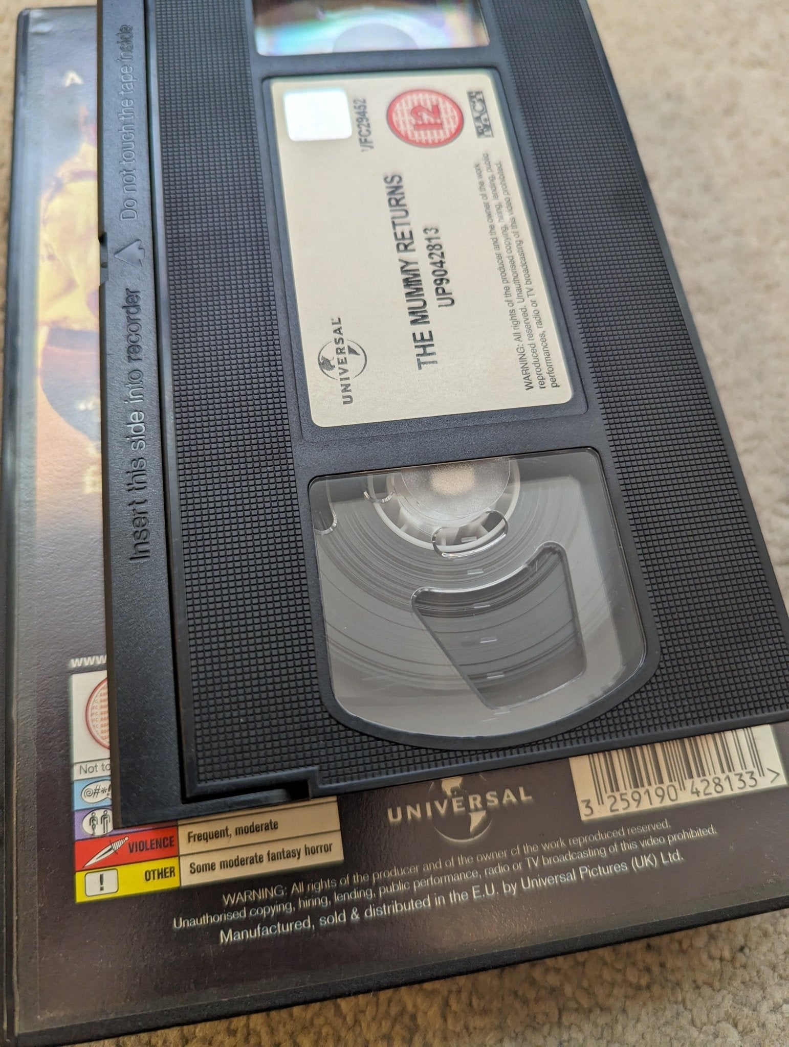 The Mummy (1999) VHS Video Ex Rental - Flippin Retro Video Shop