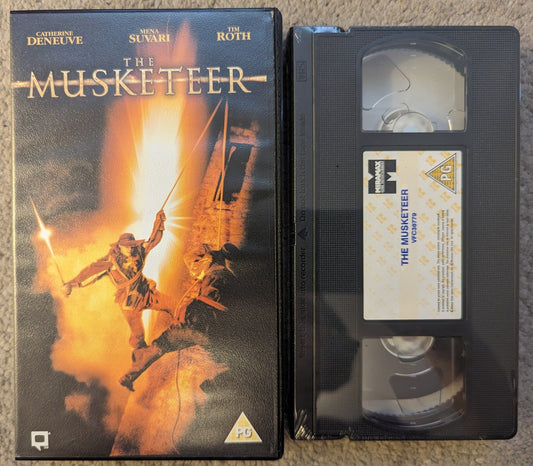 The Musketeer (2001) VHS Video *sealed* - Flippin Retro Video Shop