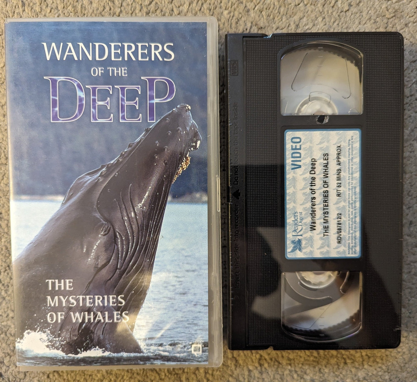 The Mysteries Of Whales (1999) VHS Video Sealed - Flippin Retro Video Shop