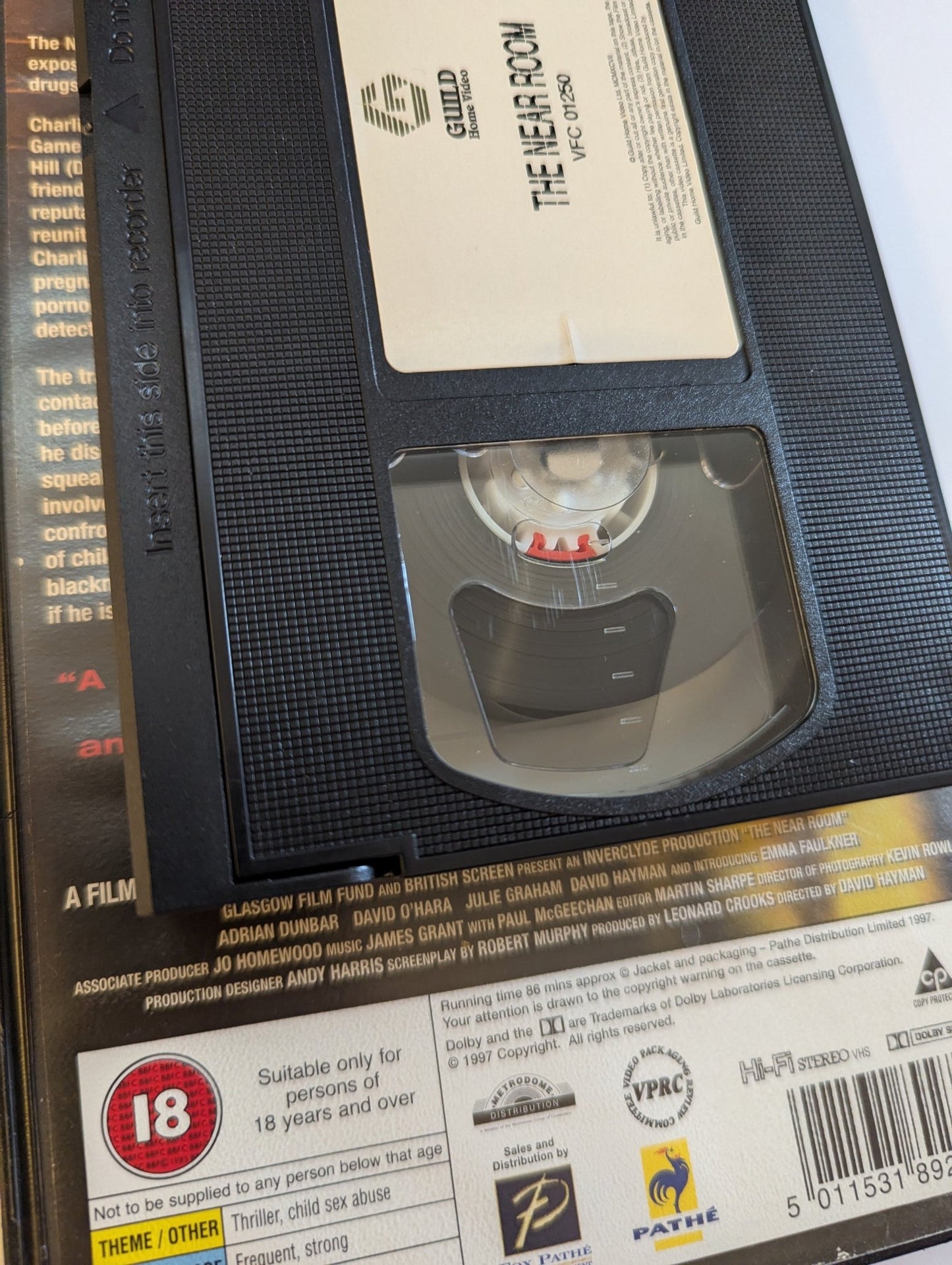 The Near Room (1995) VHS Video Ex Rental - Flippin Retro Video Shop