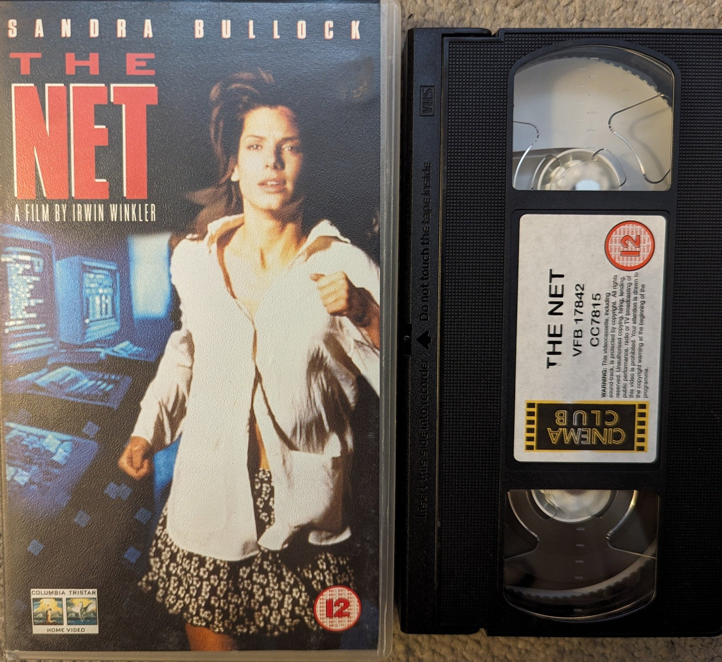 The Net (1995) VHS Video - Flippin Retro Video Shop