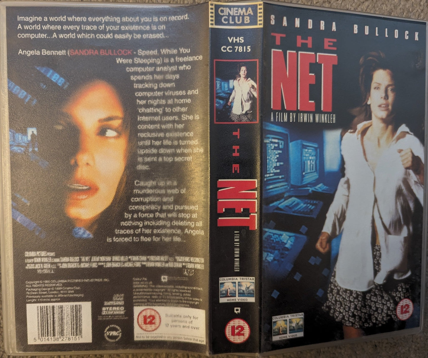 The Net (1995) VHS Video - Flippin Retro Video Shop