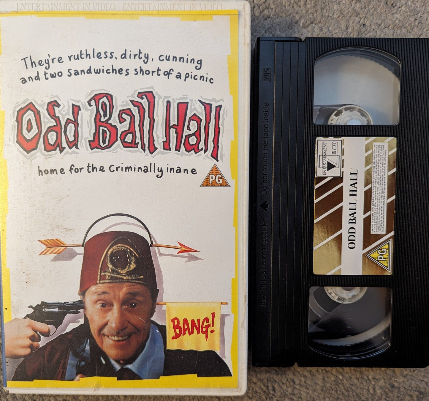 The Oddball Hall (1990) VHS Video Ex Rental - Flippin Retro Video Shop