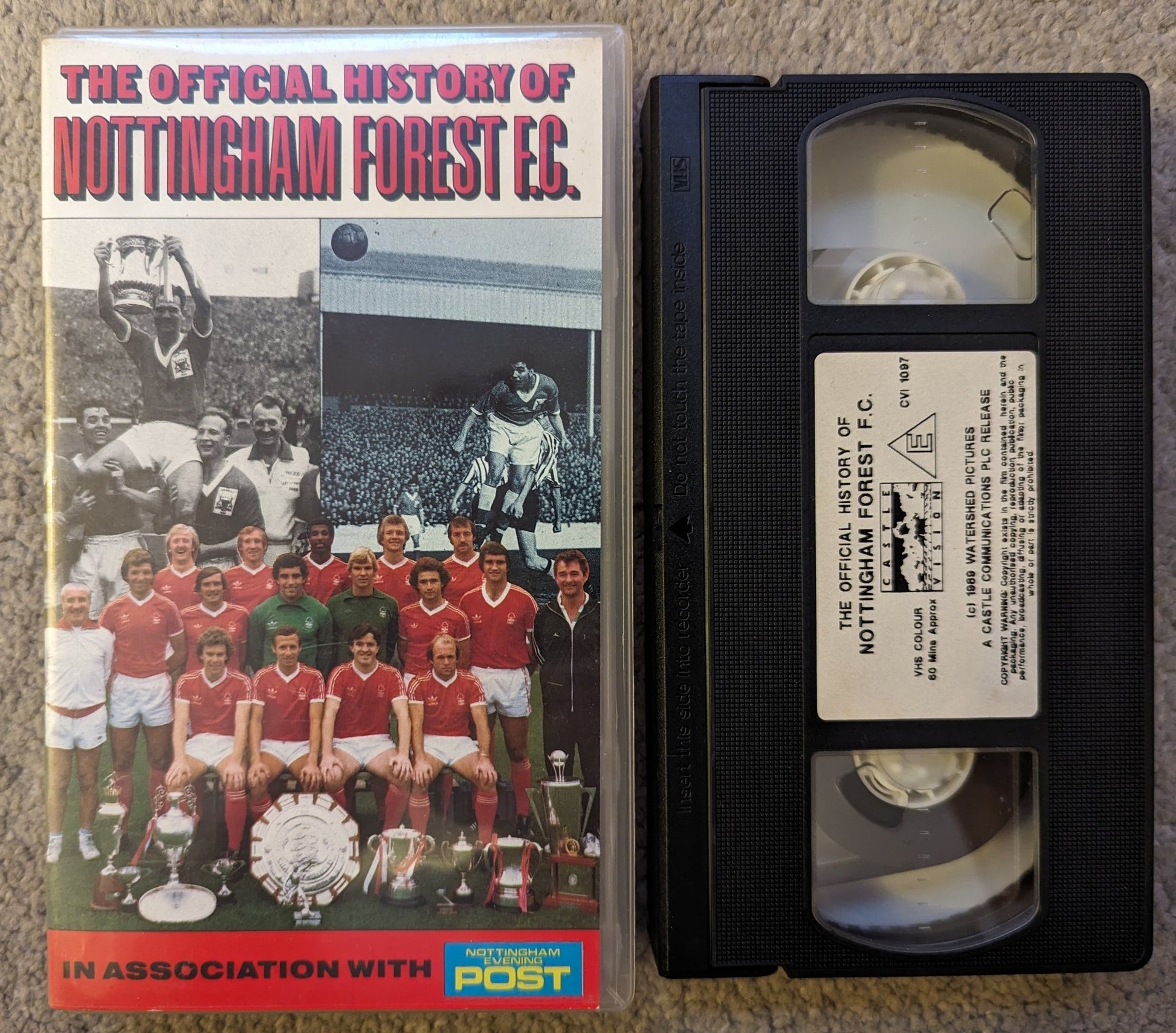 The official History of Nottingham Forest (1989) VHS Video - Flippin Retro Video Shop