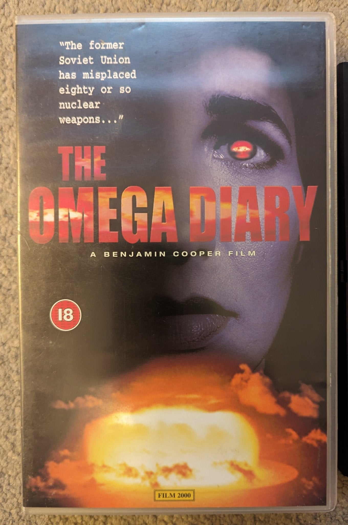 The Omega Diary (1999) VHS Video Ex Rental - Flippin Retro Video Shop