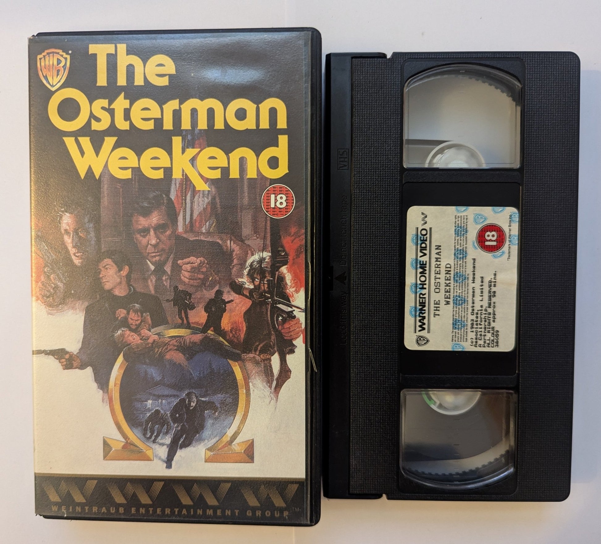 The Osterman Weekend (1983) VHS Video - Flippin Retro