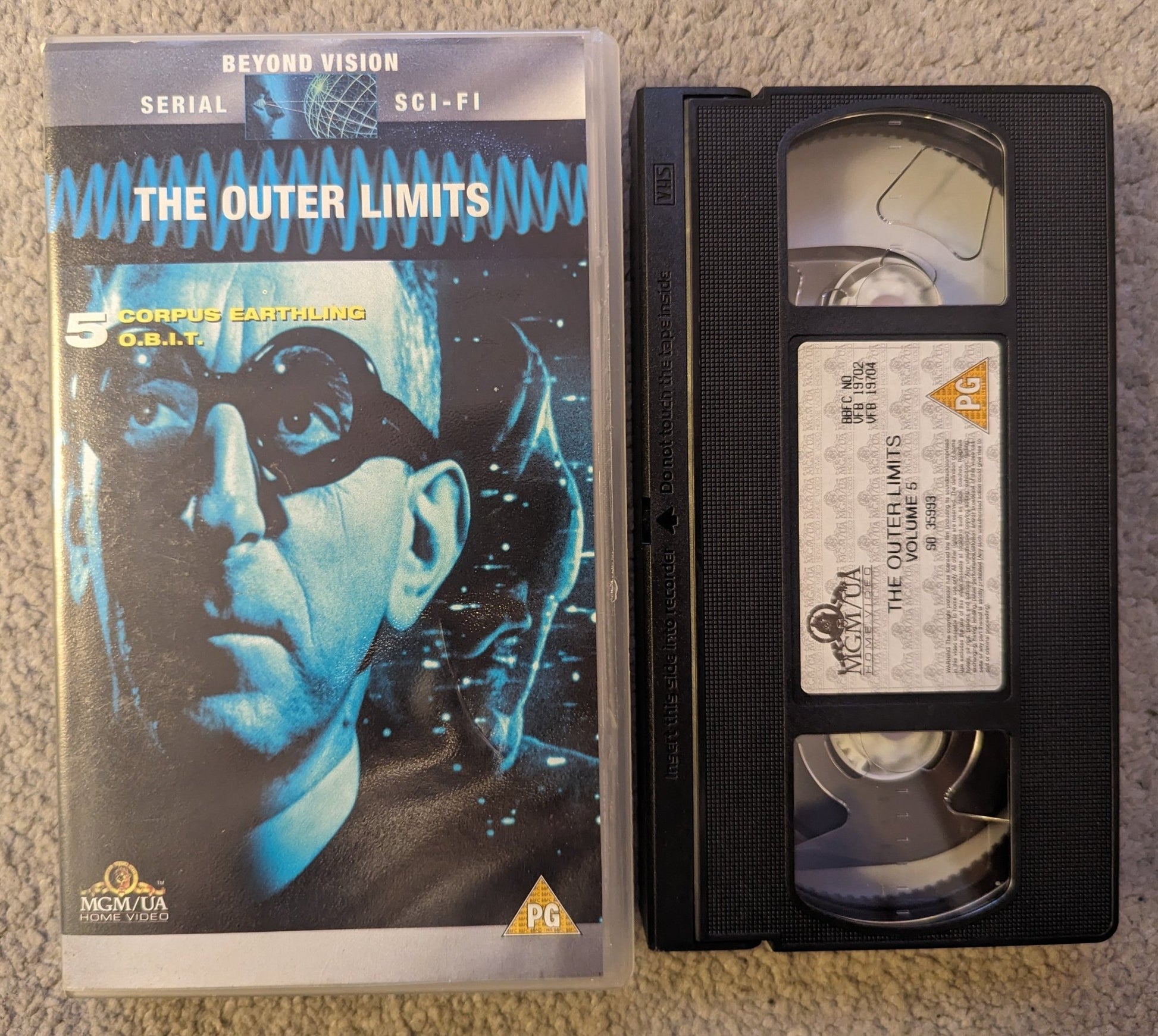 The Outer Limits Volume 5 (1963) VHS Video - Flippin Retro Video Shop