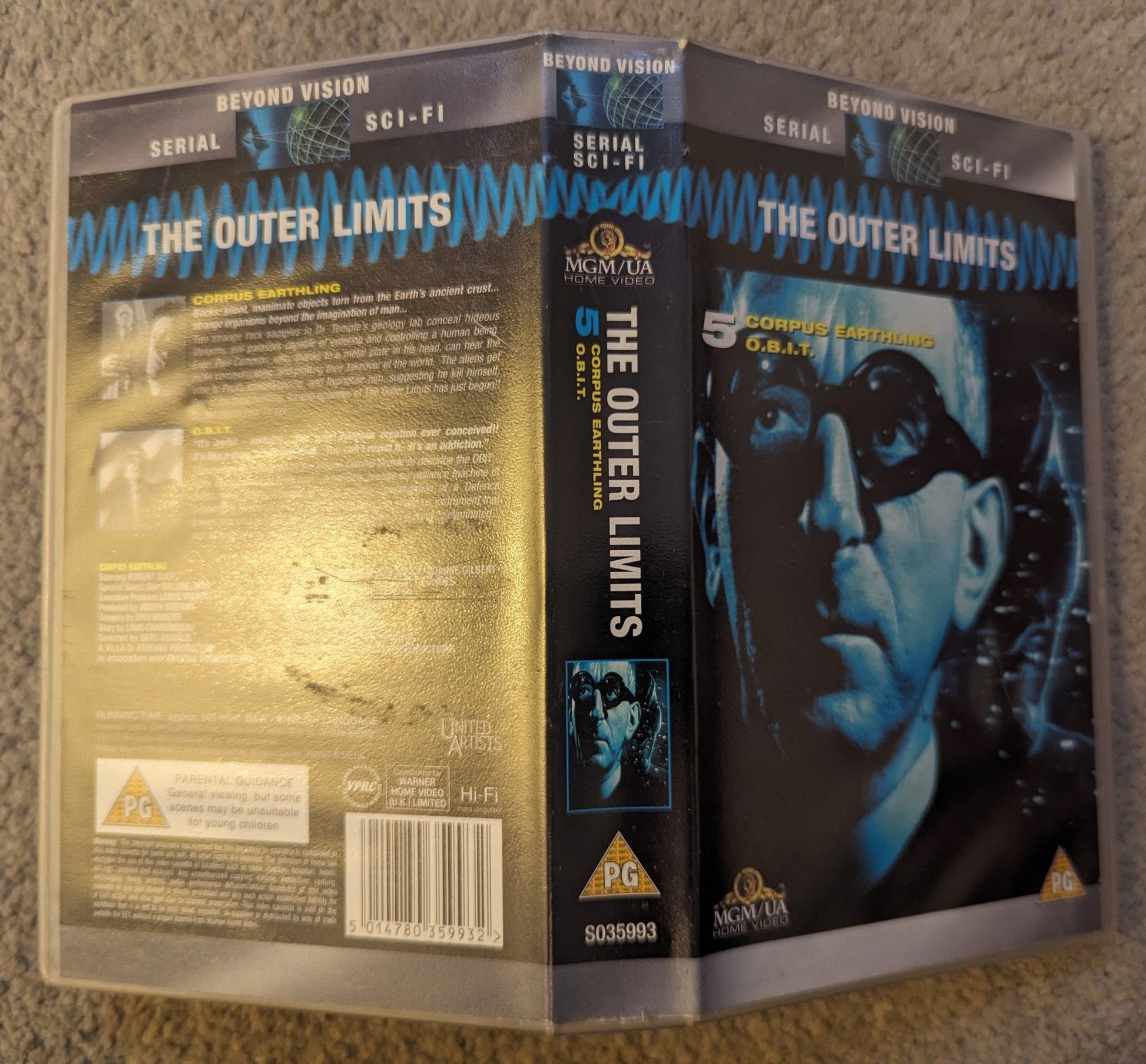 The Outer Limits Volume 5 (1963) VHS Video - Flippin Retro Video Shop