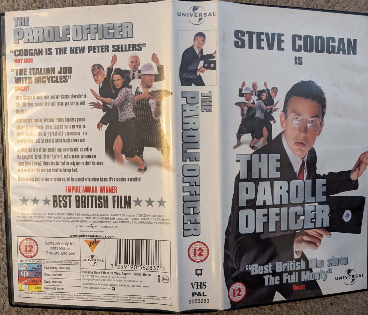 The Parole Officer (2001) VHS Video - Flippin Retro Video Shop