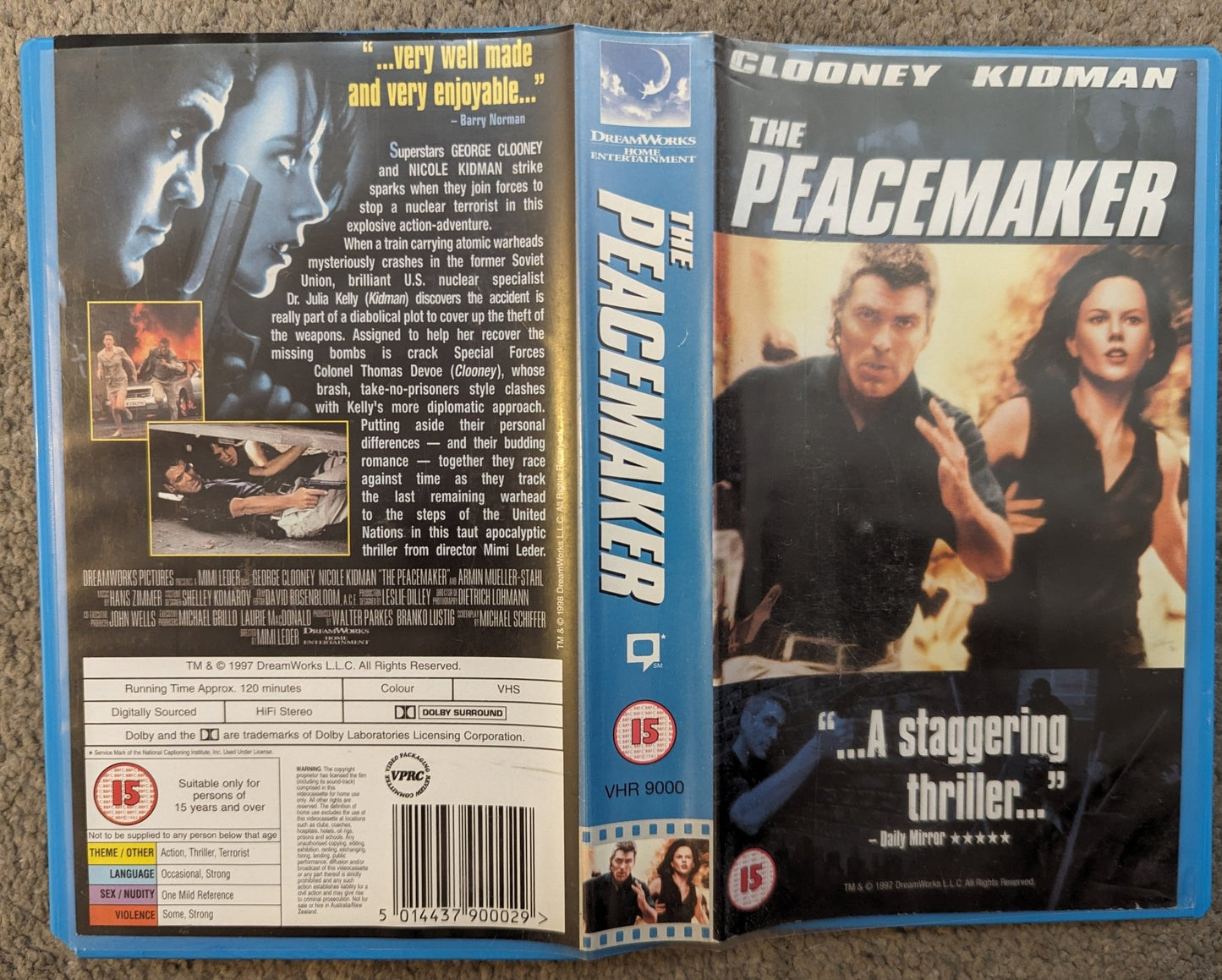 The Peacemaker (1997) VHS Video - Flippin Retro Video Shop