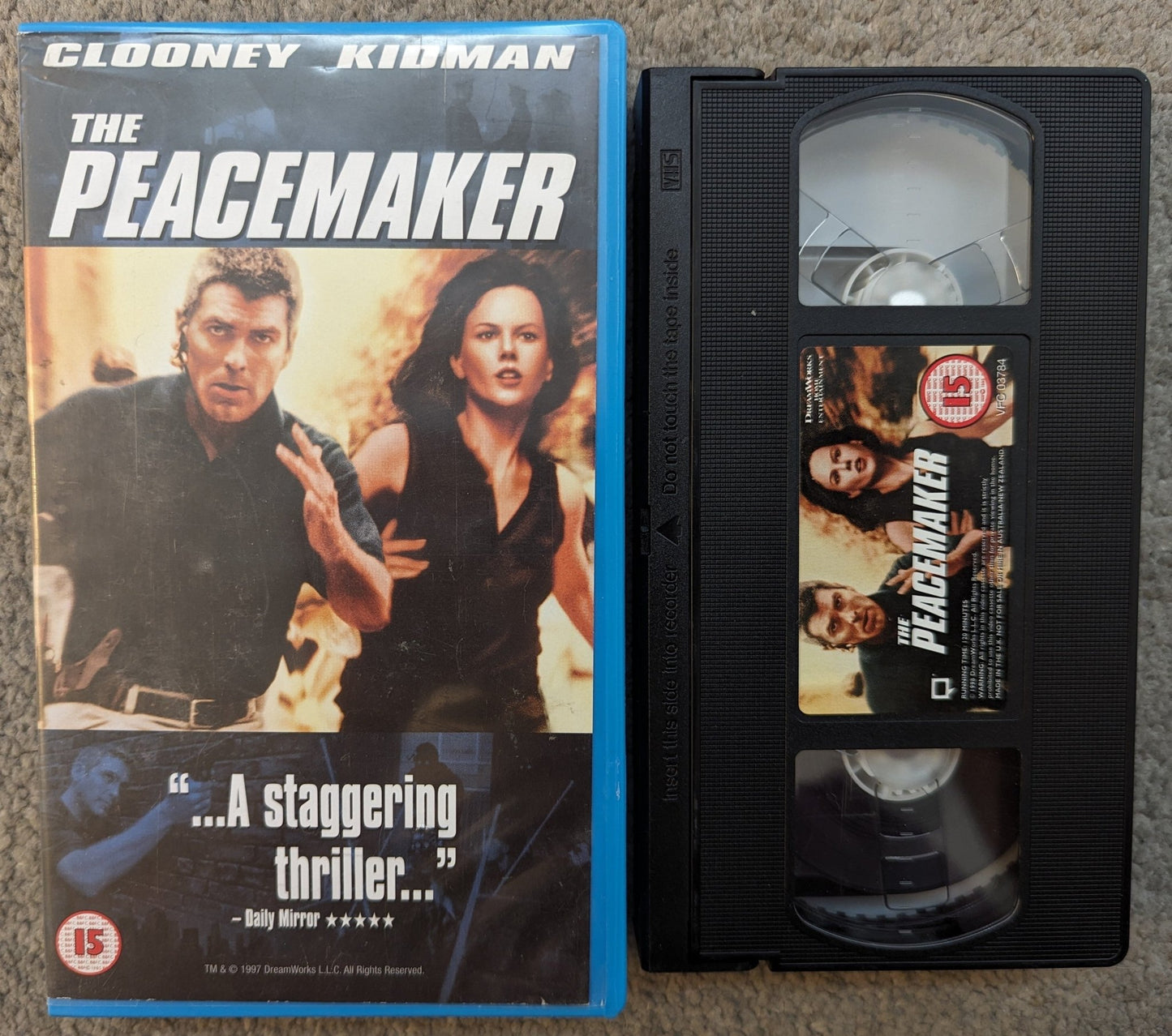 The Peacemaker (1997) VHS Video - Flippin Retro Video Shop