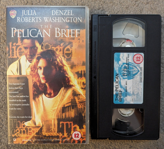 The Pelican Brief (1993) VHS Video - Flippin Retro Video Shop