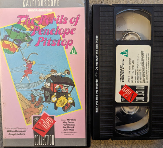 The Perils Of Penelope Pitstop VHS Video - Flippin Retro Video Shop