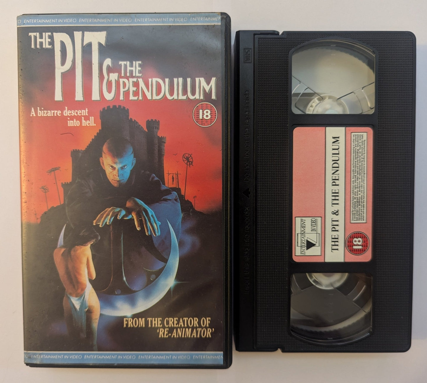 The Pit & Pendulum (1961) VHS Video - Flippin Retro Video Shop