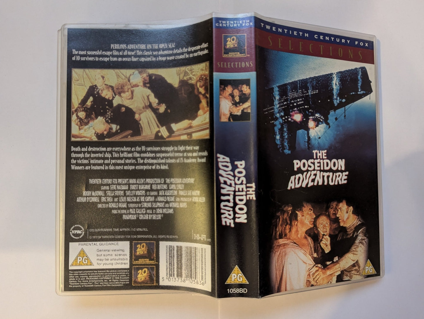 The Posiden Adventure (1972) VHS Video - Flippin Retro