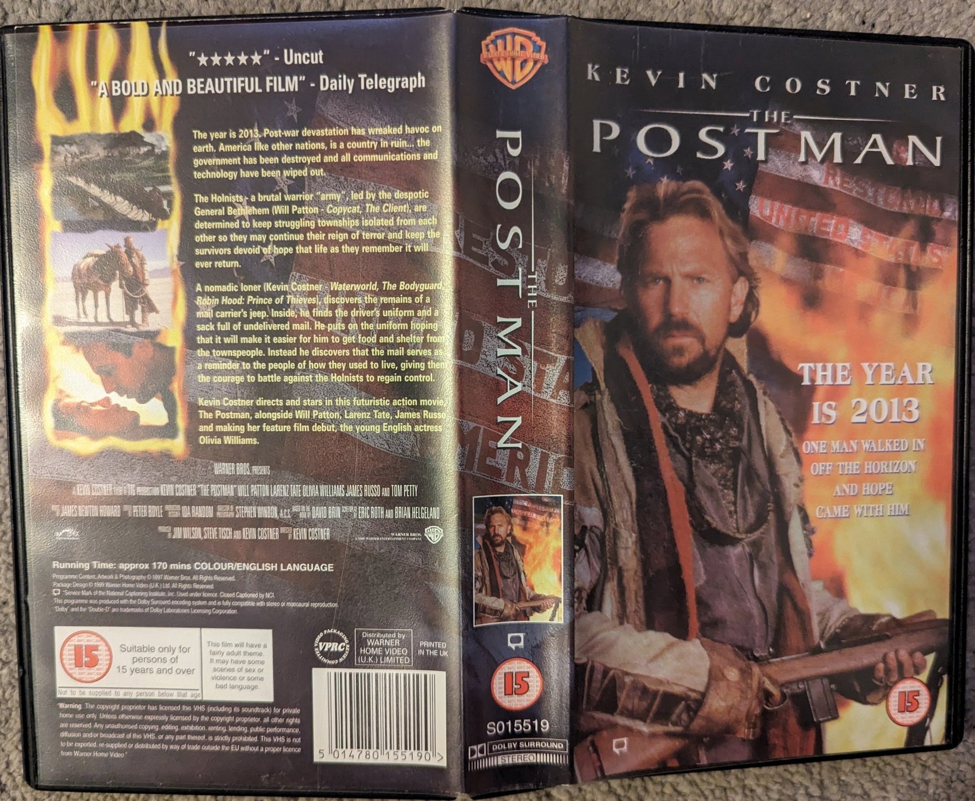 The Postman (1997) VHS Video - Flippin Retro Video Shop