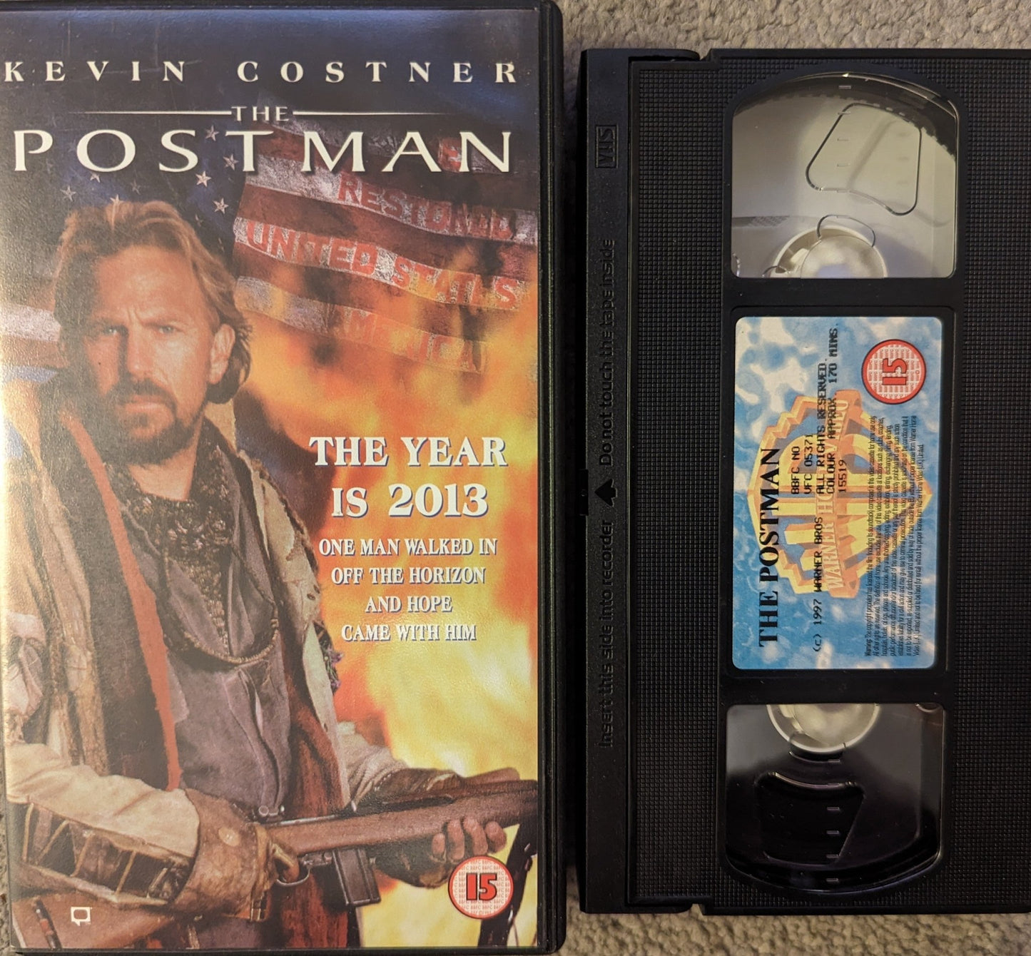 The Postman (1997) VHS Video - Flippin Retro Video Shop